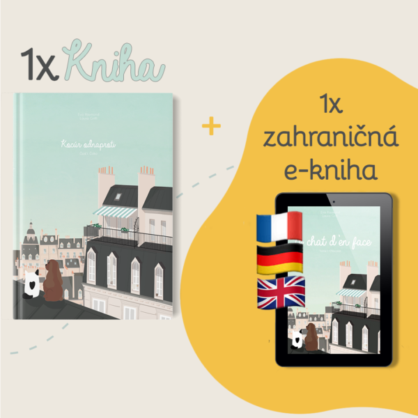 Kocúr odnaproti / 1x kniha + 1x zahraničný e-book